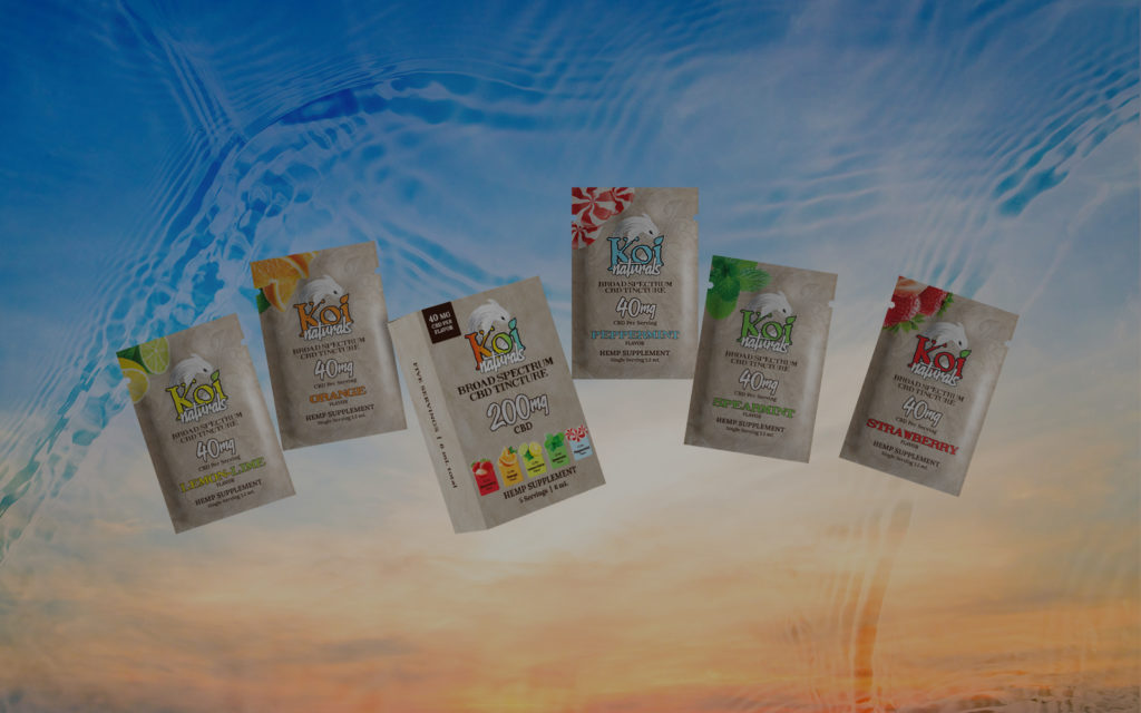 Find Your Favorite CBD Tincture With New Koi Naturals Tinctures To-Go