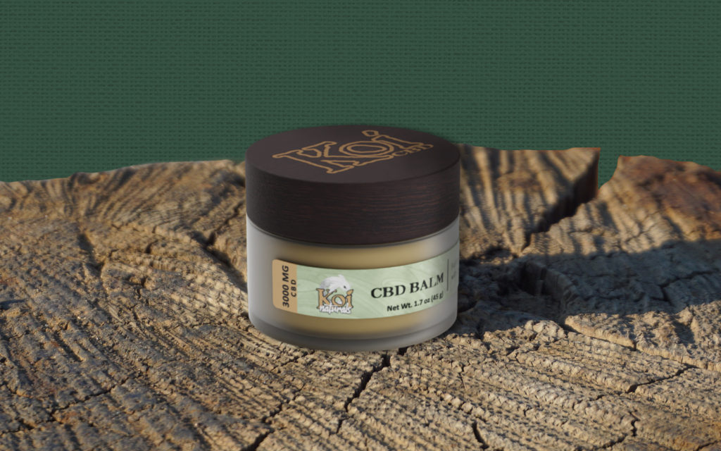 Experience Powerful Targeted Relief with New Koi Full Spectrum CBD Balm
