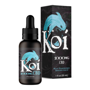 Koi Hemp Extract CBD Vape Juice | Blue Raspberry Dragon Fruit (30 mL)