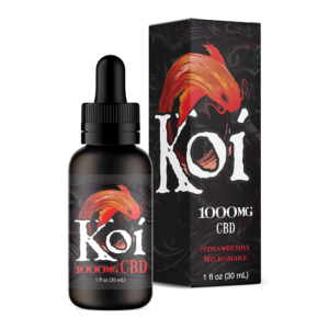Koi Hemp Extract CBD Vape Juice | Strawberry Milkshake (30 mL)