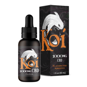 Koi Hemp Extract CBD Vape Juice | Flavorless Koi White (30 mL)
