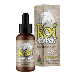 Koi Naturals Hemp Extract CBD Oil Tincture | Lemon-Lime Flavor (30 mL)
