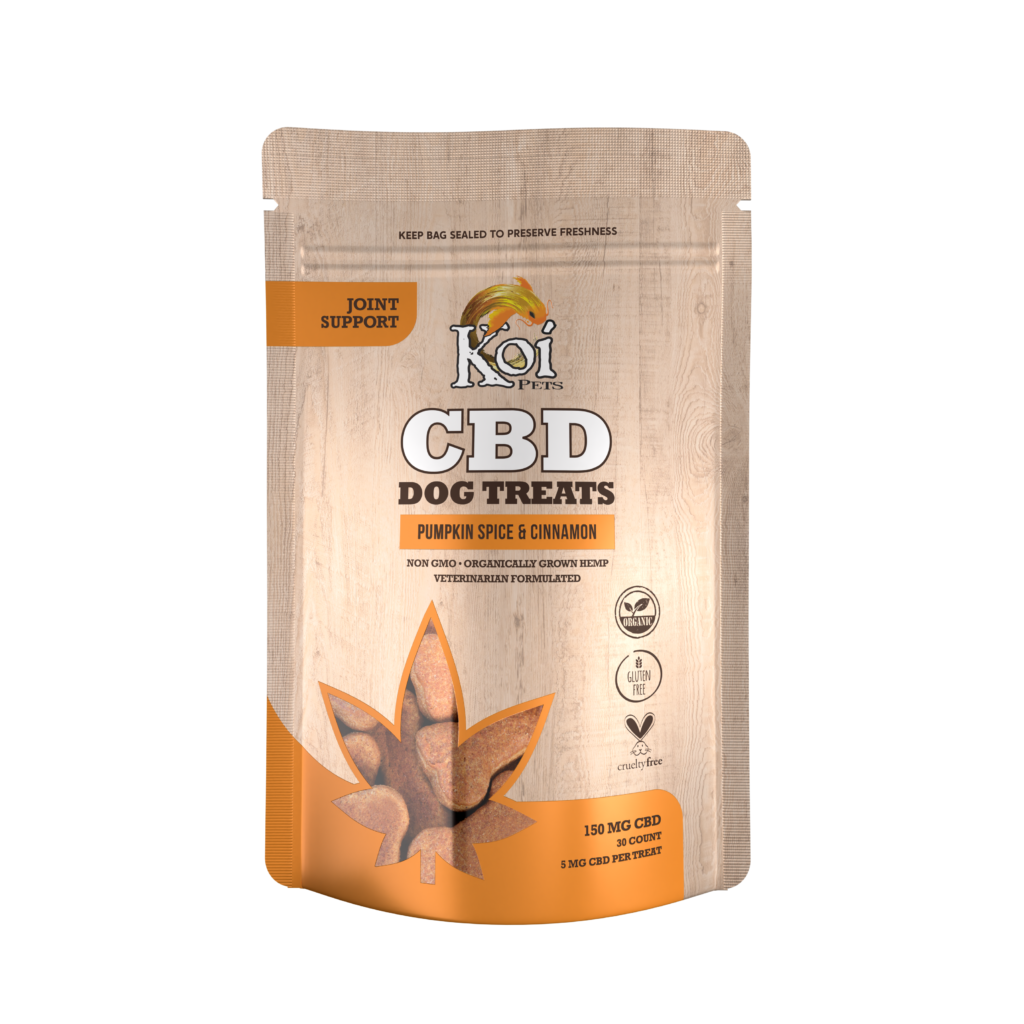 Koi CBD Dog Treats | Joint Support - Pumpkin Spice & Cinnamon