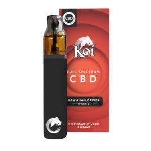 Koi CBD Full Spectrum Disposable Vape Bar (2 gram) - Hawaiian Driver (Hybrid)