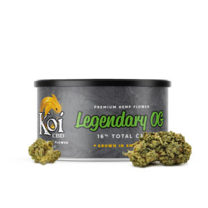 Koi CBD Hemp Flower 4 Gram Tin | Legendary OG