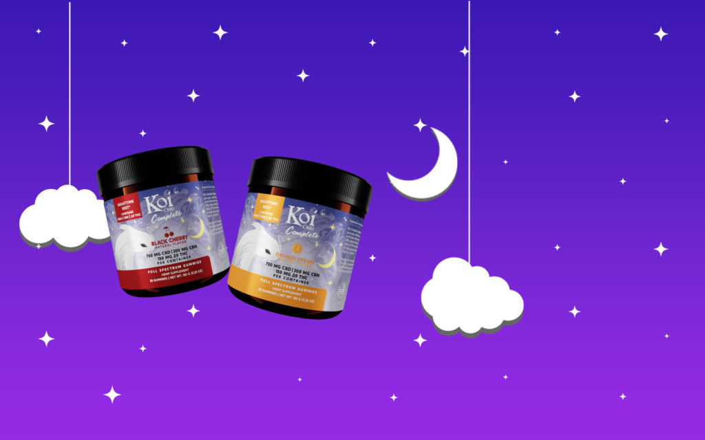 Tuck Yourself In for a Restful Night with New Koi Complete Nighttime Rest Gummies