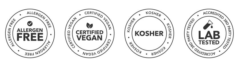 quality assurance badges of Koi CBD Gummies