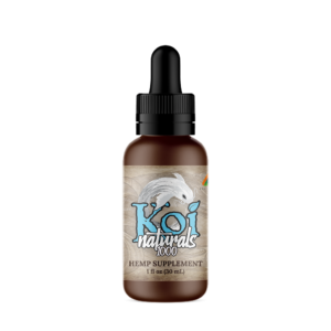 Koi Naturals Hemp Extract CBD Oil Tincture | Peppermint Flavor (30 mL)
