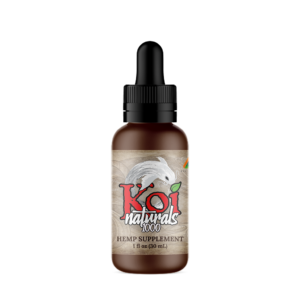 Koi Naturals Hemp Extract CBD Oil Tincture | Strawberry Flavored (30 mL)
